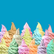 Beautiful Cones - 24 Flavors of Soft Serve